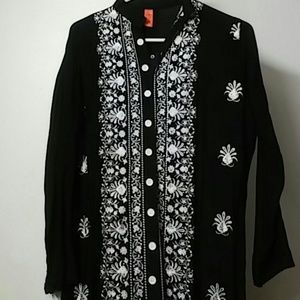 Black elegant kurti/tunic